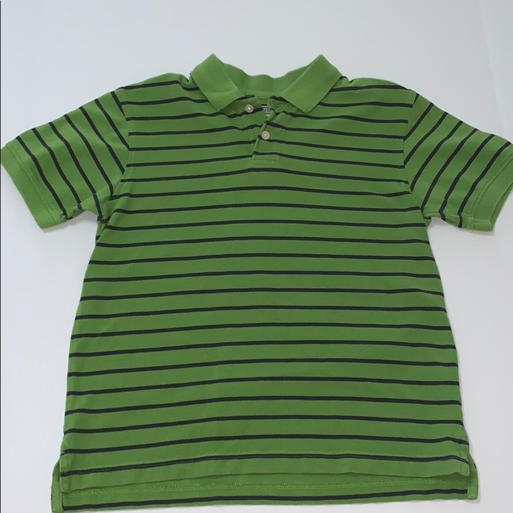 Old Navy, Boys Polo Shirt, Green, Size Large